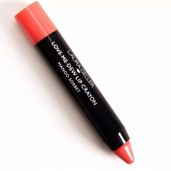 LAURA GELLER LOVE ME DEW LIP stick CRAYON MANGO SORBET - Picture 2 of 5